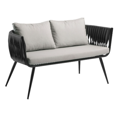 Blaire Belt Luxury Outdoor 2 Seater Sofa